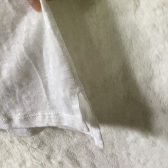 Lou & Grey by Loft White Linen Tank Top - Picture 6 of 15